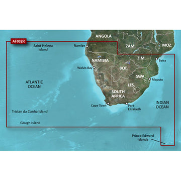 Garmin BlueChart® g2 Vision® HD - VAF002R - South Africa - microSD™/SD™