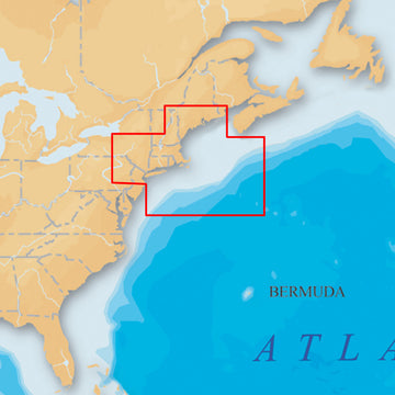 Navionics Platinum+ 904P+ - Northeast and Canyons - microSD™/SD™