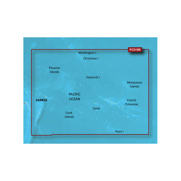 Garmin BlueChart® g2 HD - HXPC019R - Polynesia - microSD™/SD™