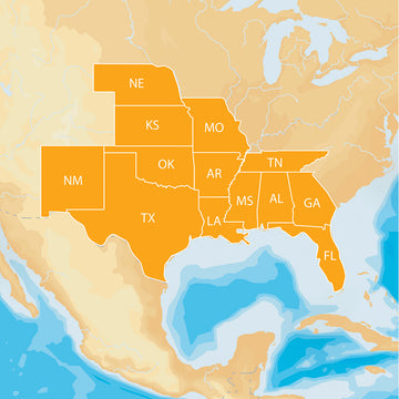 Navionics HotMaps Platinum Lake Maps South - microSD™/SD™