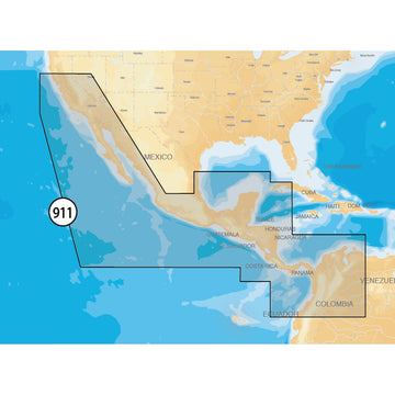 Navionics Platinum+ Mexico/Central America - microSD™/SD™