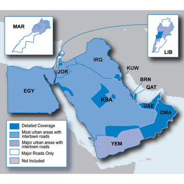 Garmin City Navigator® - Middle East & Northern Africa NT - microSD™/SD™