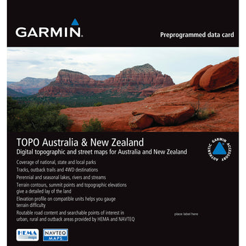 Garmin TOPO - Australia & New Zealand - microSD™/SD™