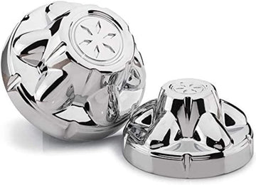 DICOR CORP Wheel, Hubcaps, Simulators(Tac655-Cc Chrome Plated Abs Trailer Hub Covers)