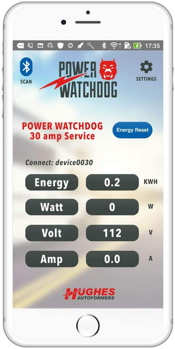 Hughes Autoformers PWD30-EPO, 30 Amp Spike Power Watchdog, Shut Off