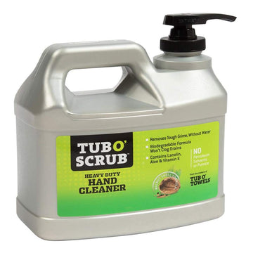 "Tub O' Scrub TS28 Heavy Duty Pumice-Free Hand Cleaner, Removes Tough Grime & Dirt Without Water, Biodegradable, 128oz (1 Gallon) Jug"
