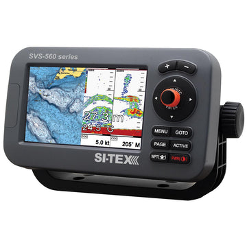 SI-TEX SVS-560CF-E Chartplotter - 5