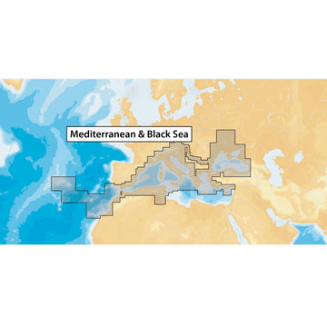 Navionics+ Mediterranean & Black Sea - microSD™