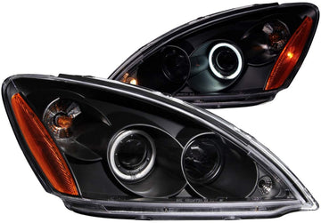 Anzo USA 121102 Mitsubishi Lancer Projector with Halo Black Headlight Assembly - (Sold in Pairs)