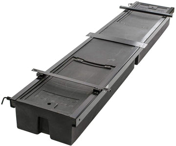 Lippert 236558 RV Double Box Under Chassis Storage Unit Black