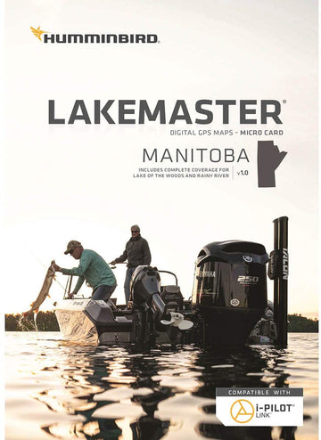 Humminbird 600056-1 LakeMaster Manitoba V1 Digital GPS Maps Micro Card