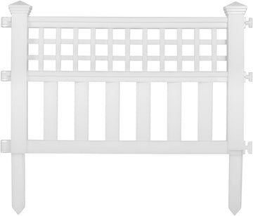 Suncast GVF24 Grand View Fence, White