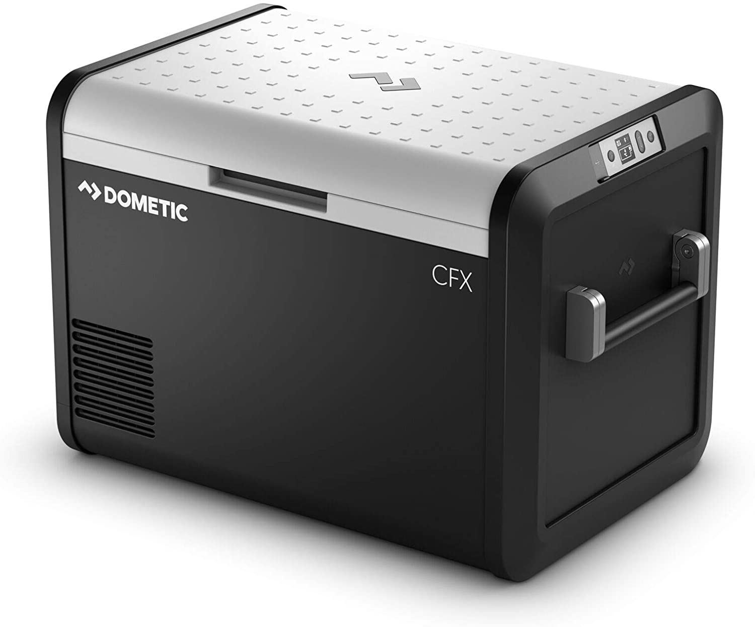 DOMETIC CFX3 55-Liter Portable Refrigerator and Freezer with ICE MAKER, Powered by AC/DC or Solar 55 Liter