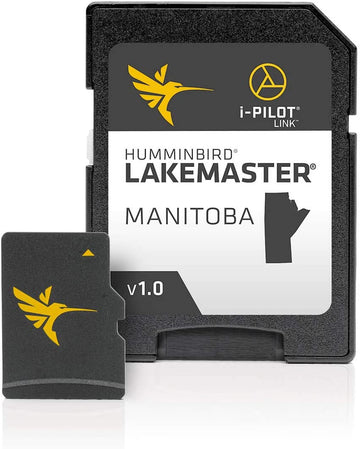 Humminbird 600056-1 LakeMaster Manitoba V1 Digital GPS Maps Micro Card