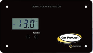 Go Power! GP-PWM-25 25 Amp Pulse with Modulated Digital Solar Regulator
