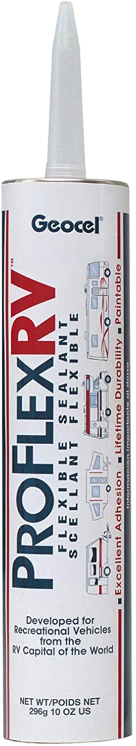 Geocel 28128 Pro Flex Clear RV Flexible Sealant - 10 oz.