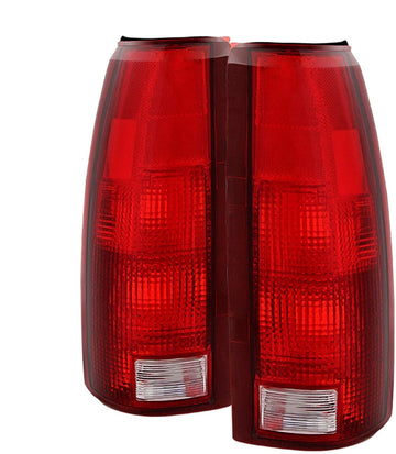 Xtune ALT-JH-CCK88-OE-RC Chevy/GMC Tail Light Red Clear