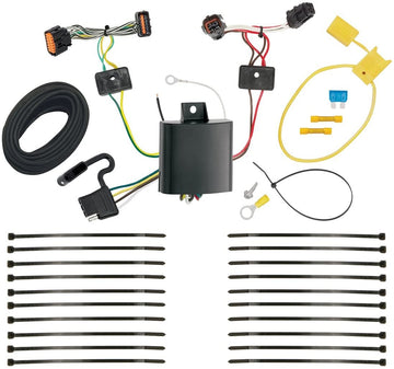 Tekonsha T-One T-Connector Harness, 4-Way Flat, Compatible with Select KIA Sportage