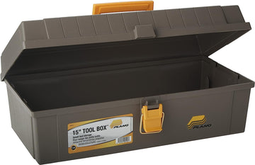15" Tool Box Graphite Gray W/Yellow Latch