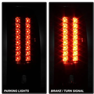 Spyder Auto 5078032 LED Tail Lights Black/Smoked