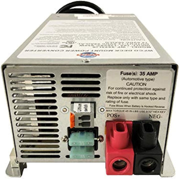 WFCO WF-9855-LIS Deck Mount Converter/Charger with Lithium-Ion Switch - 55A