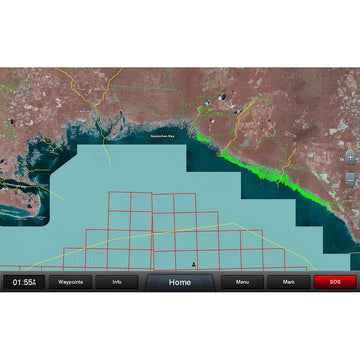 Garmin Standard Mapping® - Gulf Coast Premium microSD™/SD™ Card