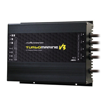 Powermania Turbo M230V3 30 Amp 2-Bank 12/24VDC Waterproof Charger