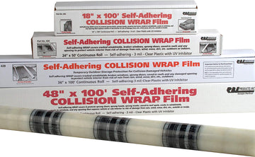 24" x 50' Continuous Roll of Windshield Collision Wrap Film