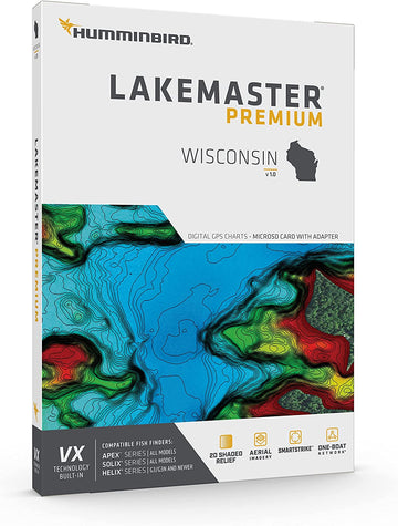 Humminbird 602010-1 LakeMaster Premium - Wisconsin V1