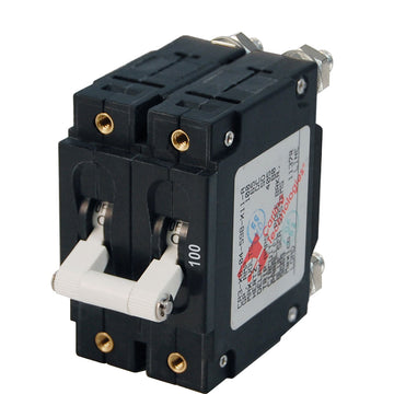 Blue Sea 7258 C-Series Double Pole Circuit Breaker - 100A