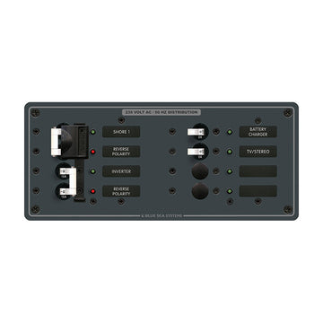 Blue Sea 8599 AC Toggle Source Selector (230V) - 2 Sources + 4 Positions