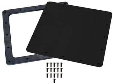 Detroit Speed 080402DS Fuel Pump Access Steel Panel Kit