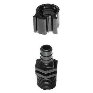 PEXLOCK 30842 Male Adapter 1/2", Black