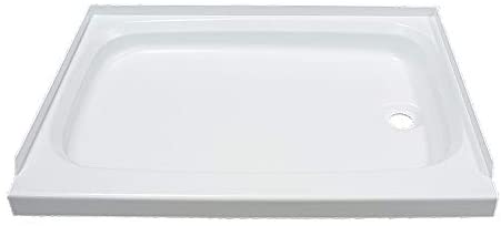 Lippert Components 210371 White 24" x 32" Rectangular Right Handed Drain Shower Pan