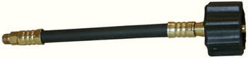 Marshall Gas Controls MER425-18 18" Overall Length 1/4" Inverted Flare with Pigtail Acme Nut