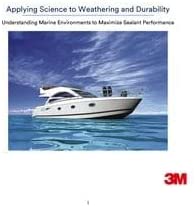 3M MARINE 9M Marine 3000 UV Adhesive / Sealant 10 oz White 98241