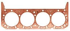 SCE GASKETS S690650L ICS Titan, 4.060 in Bore, 0.050 in Compression Thickness Cylinder Head Gasket, Driver Side, Small Block Mopar