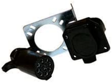 Pollak 12-701U Trailer Wiring Connector Mounting Bracket Tow Wiring