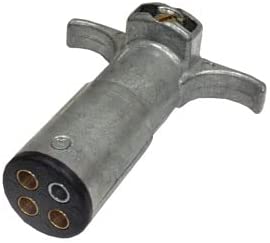 Heavy Duty 4-Pole Trailer Plug, No Cable Guard
