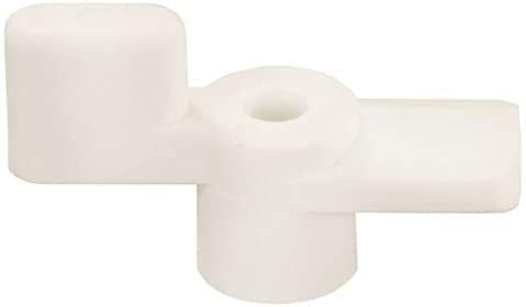 JR Products (11825 White 1/4" Fold Down Entry Door Holder (6)