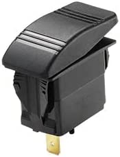 SEAFARER MARINE PRODUCTS 77067 ROCKER SWITCH ON/OFF/ON DPDT ROCKER SWITCH