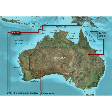 Garmin BlueChart® g2 Vision® HD - VPC021R - Mackay NW to Esperance - microSD™/SD™