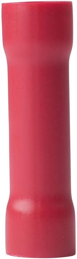 Ancor Marine Grade Electrical Vinyl Insulated Butt Connectors 8-gauge Red 2-Pack