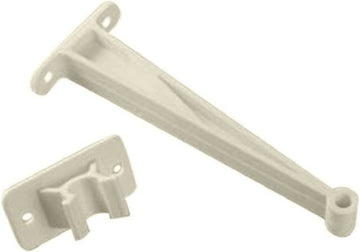 RV Designer E247 White 5.5" Plastic Entry Door Holder 5-1/2 inch White