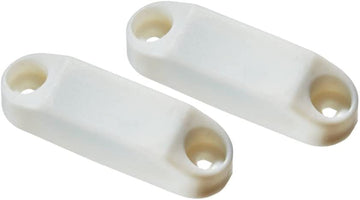 RV Designer L608 Magnetic Catch Set - White, Pack of 2