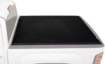 LEER SR250 | Fits 2014-2018 & 2019 Limited Chevy/GMC Silverado/Sierra with 6.6 FT Bed | Sturdy, Easy Install, Soft Rolling Truck Bed Tonneau Cover | 610170