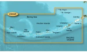 Garmin BlueChart g2 Vision Aleutian Islands Saltwater Map microSD Card