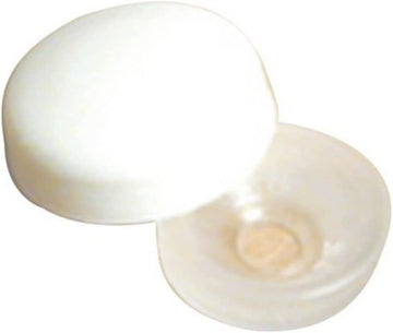 RV Designer Collection H601 White Screw Cover Pack of 14