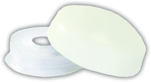 JR Products 20375 White Screw Cover
