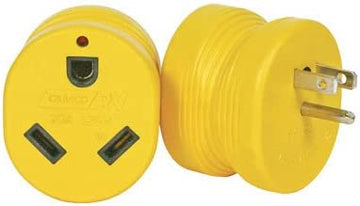 Camco 55223 15 Amp Male To 30 Amp Female Electrical Adapter